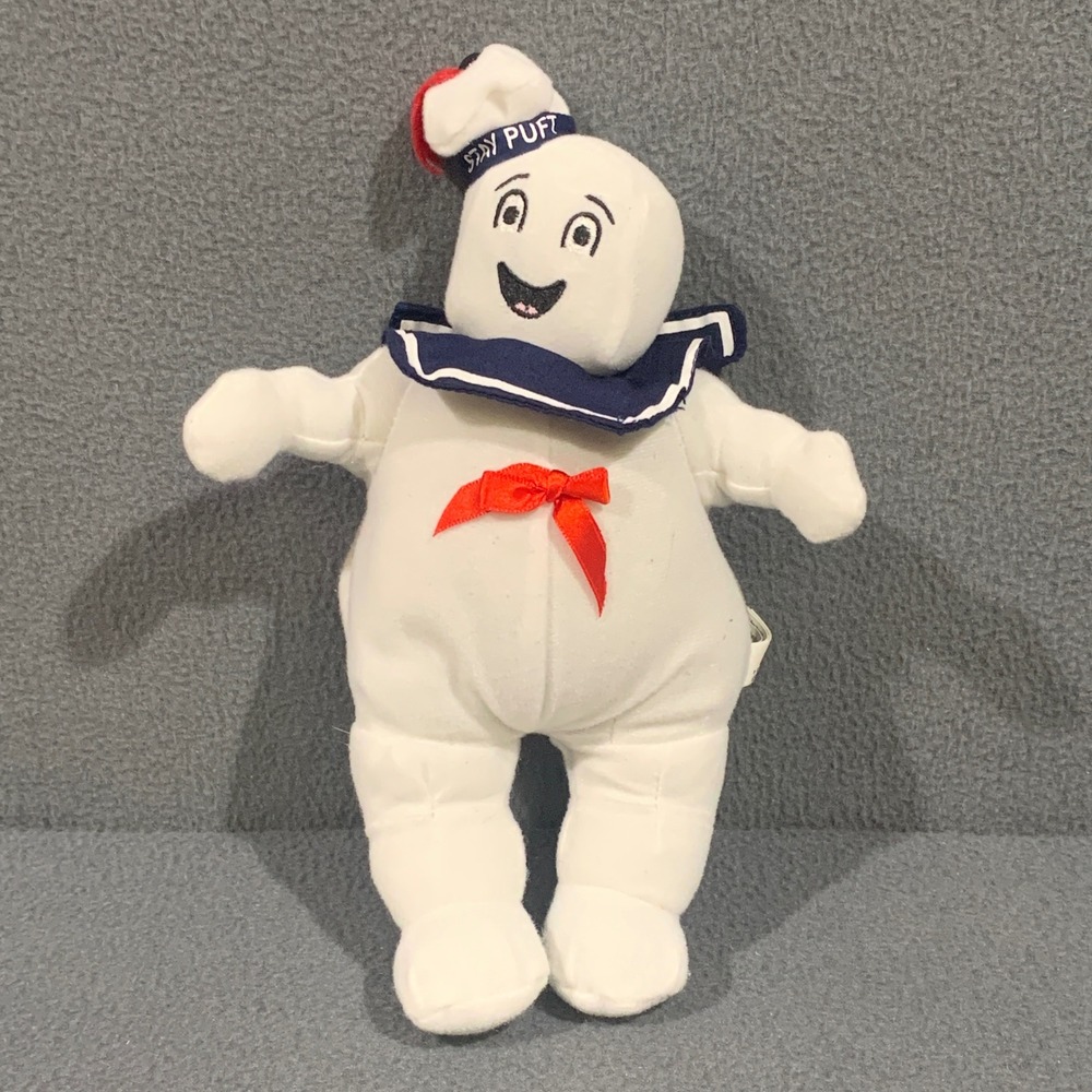 Ghostbusters Stay Puft Marshmallow Man Plush 2011 Columbia Pictures 11" White